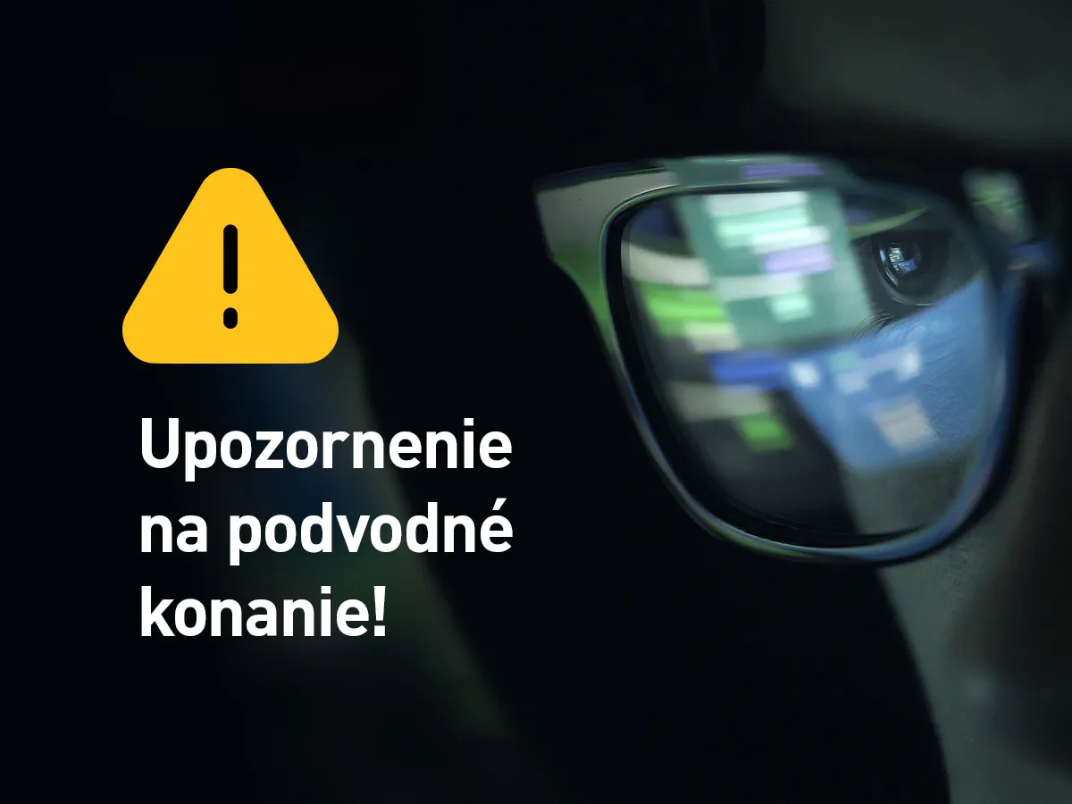 Upozornenie na podvodné konanie a zneužitie obchodného mena spoločnosti TRANSPETROL, a. s.